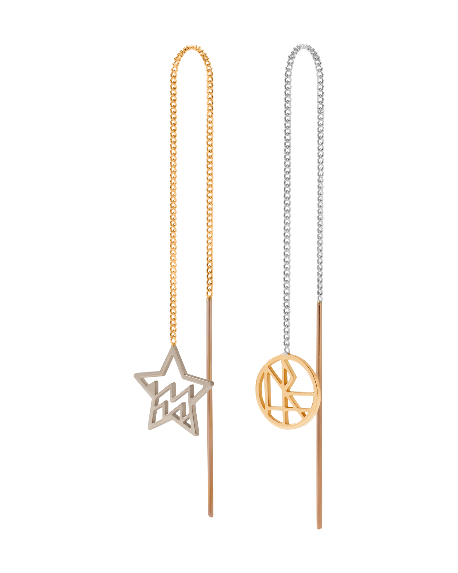 AQUARIUS earrings chain